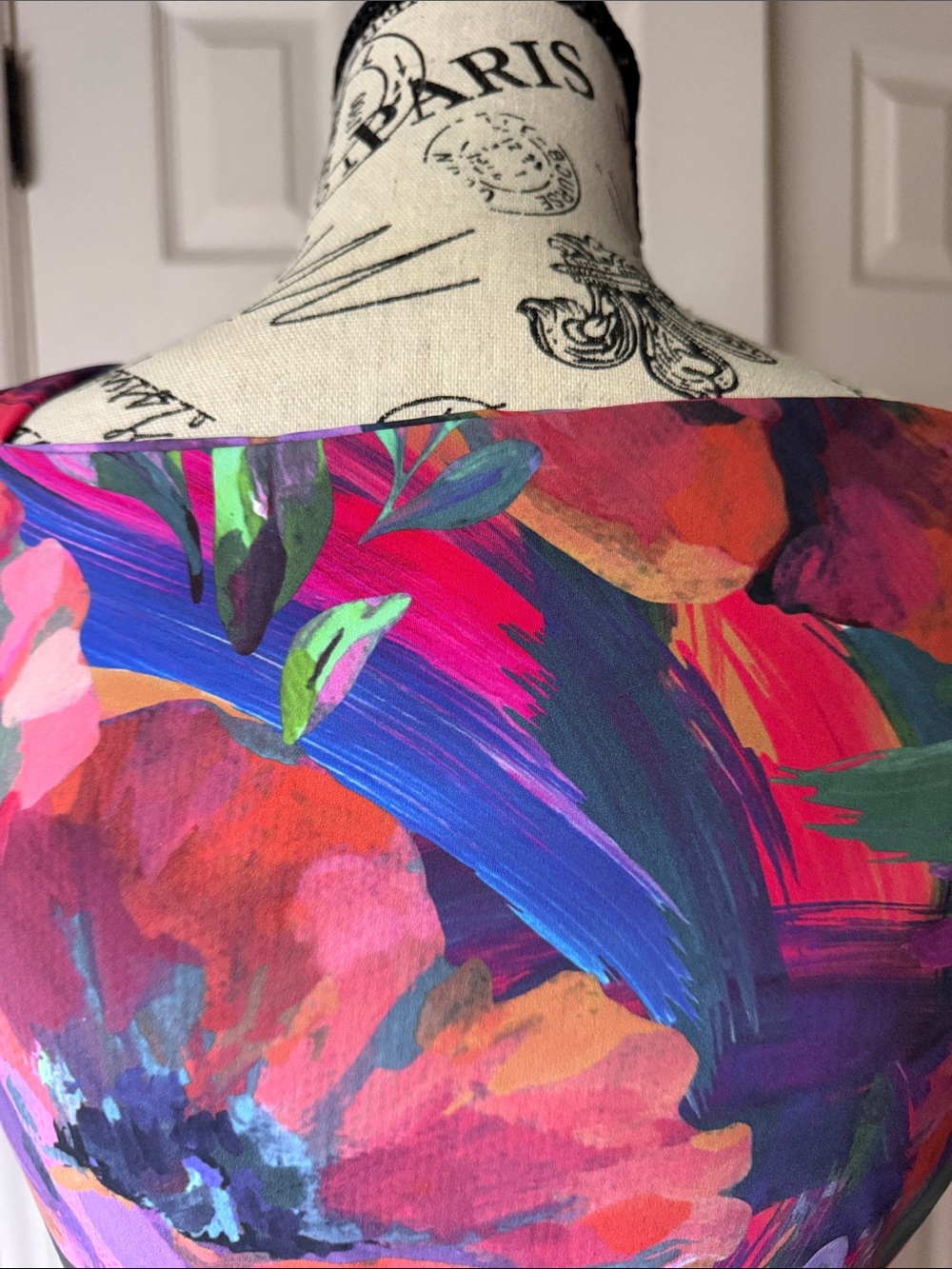 Chiara Boni One Shoulder Floral Dress - Multicolor - Picture 7 of 16
